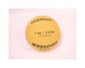 B080-Medicine Ball, Rubber, 1 Kg/2.2 Lbs