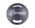 B157-Heavy Ball with Double Grip,9 Kg(Black)