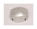 LFS134-Alum End Cap,1"ID 1-1/2"OD, set screws