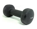 MCAND07-Neoprene Dumbbell, 7 lbs Black (ea)