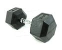 MCAR35-Hex Dumbbell, Rubber Coated,Blk, 35lb 