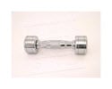 MCC05-Chrome Dumbbell,Contoured Handle, 5 Lbs