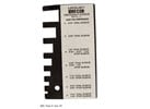 MCT041-Oval and Stop Sleeve Gauge, 1/32-3/16"