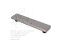 SG727-0003-Foot, rear, w/Rubber Feet