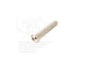 SV800-3313-Bolt, Long, Chain Guard