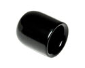 LFS424-Cap, Black Rubber, 0.375 x 0.500
