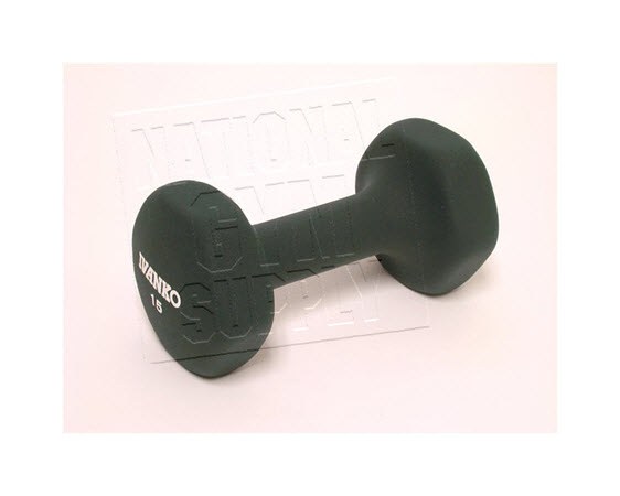 Discontinued, Neoprene Dumbbell, 15 Lbs - Click for larger picture