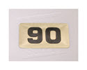 NBRR90-Number Plate,Rubber DBs  90 Lbs